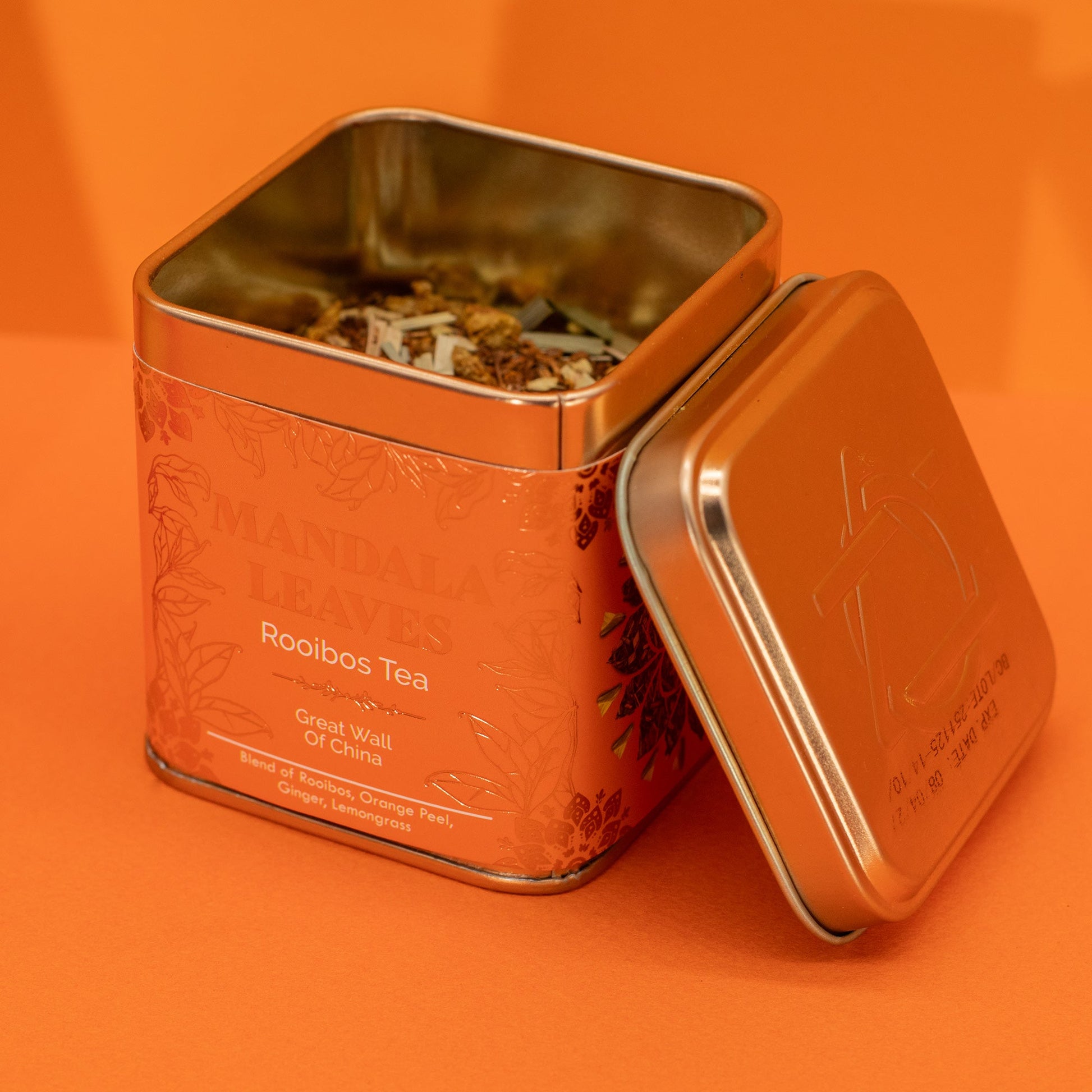 50g Rooibos Eco Great Wall of China Blend Artisan Tea product packaging on clean background from Quintessential Holistic Health Ltd