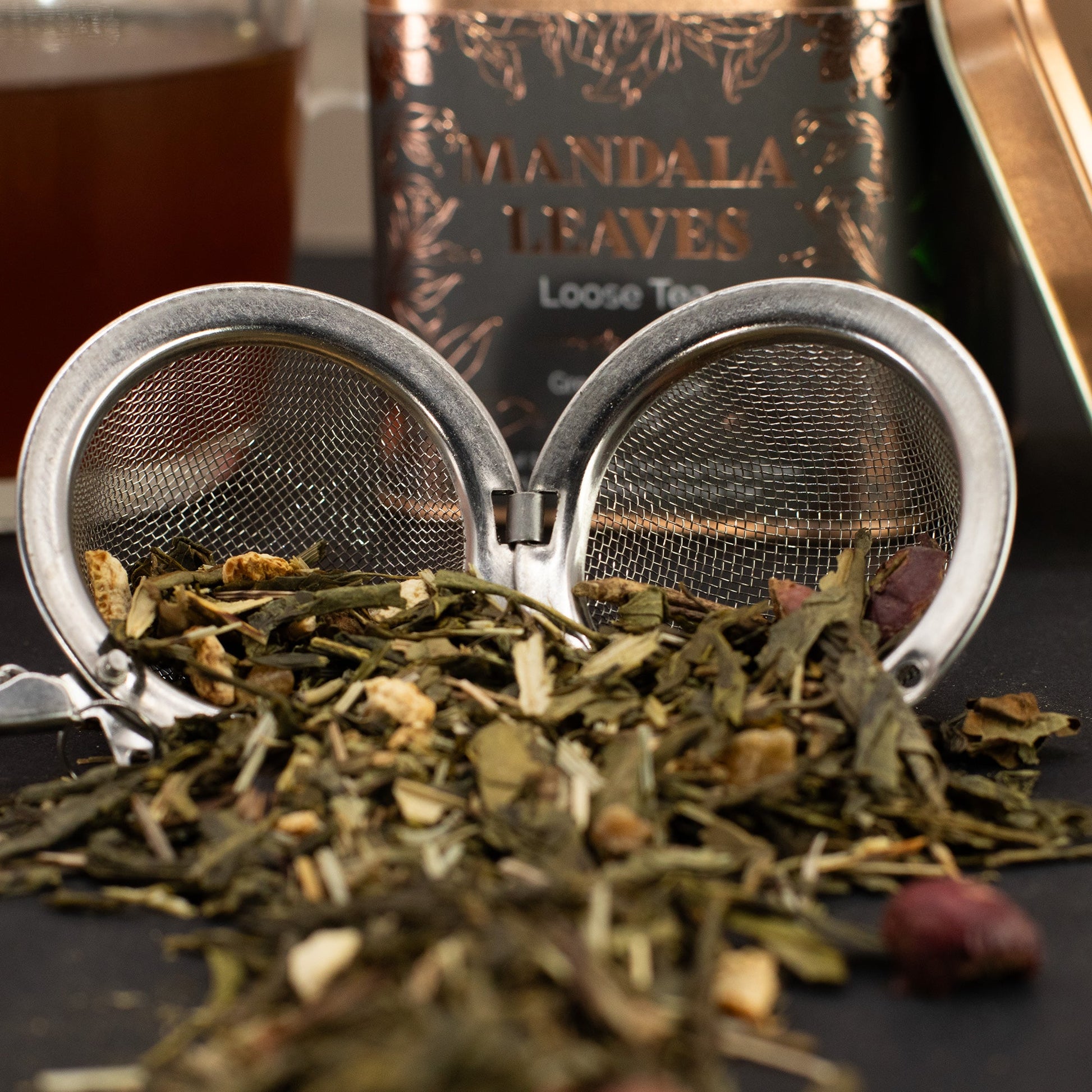 50g Green Dragon Blend Artisan Tea product packaging on clean background from Quintessential Holistic Health Ltd