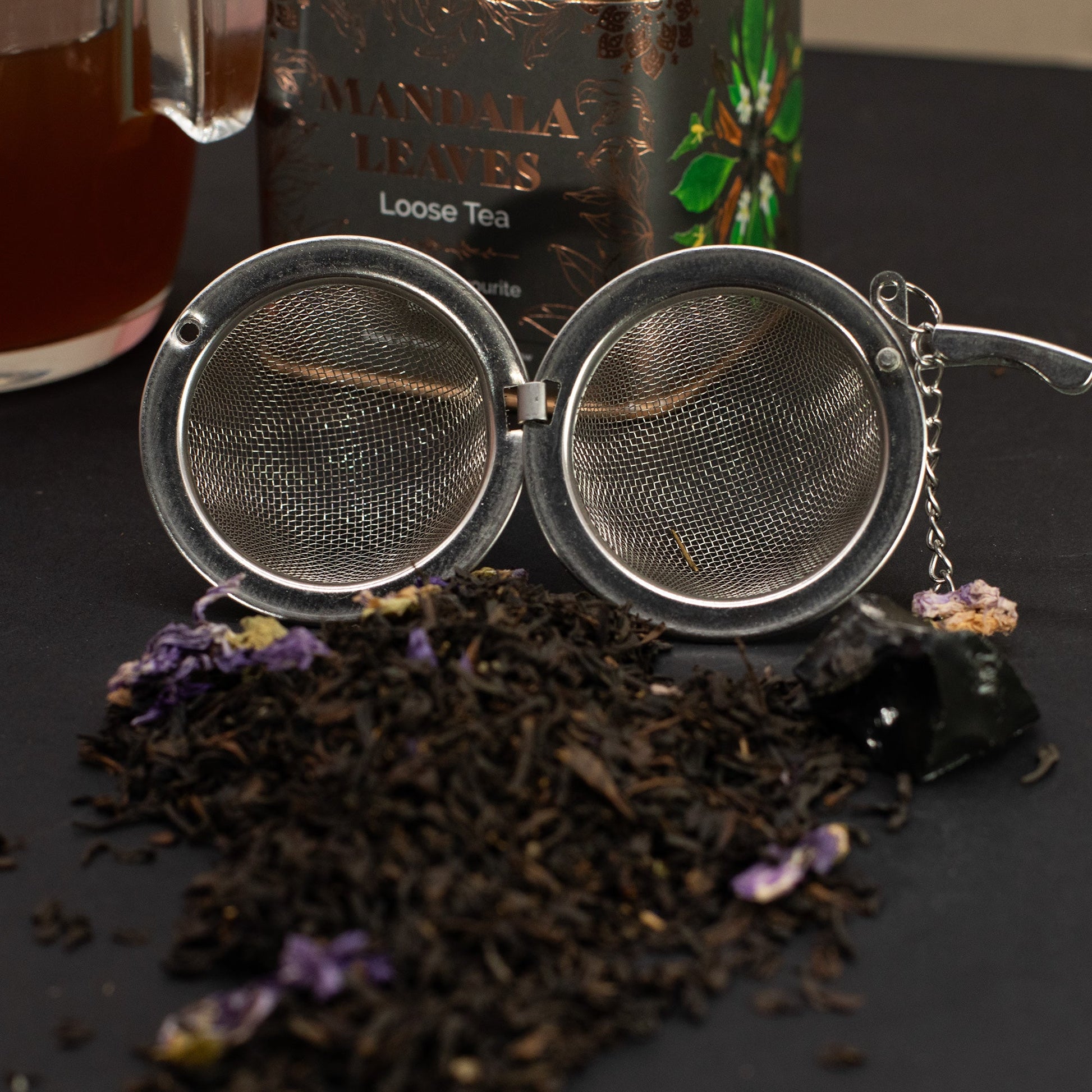 50g Merlin's Favourite Earl Grey Blend Artisan Tea product packaging on clean background from Quintessential Holistic Health Ltd