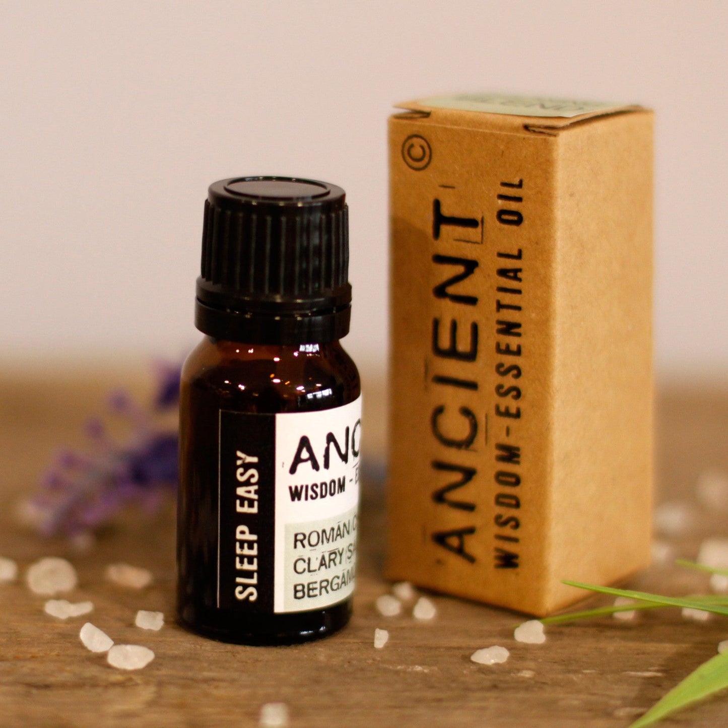 10ml Blended Essential Oil - Sleep Easy product packaging on clean background from Quintessential Holistic Health Ltd