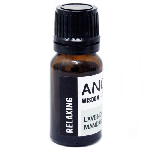 10ml Blended Essential Oil - Relaxing product packaging on clean background from Quintessential Holistic Health Ltd