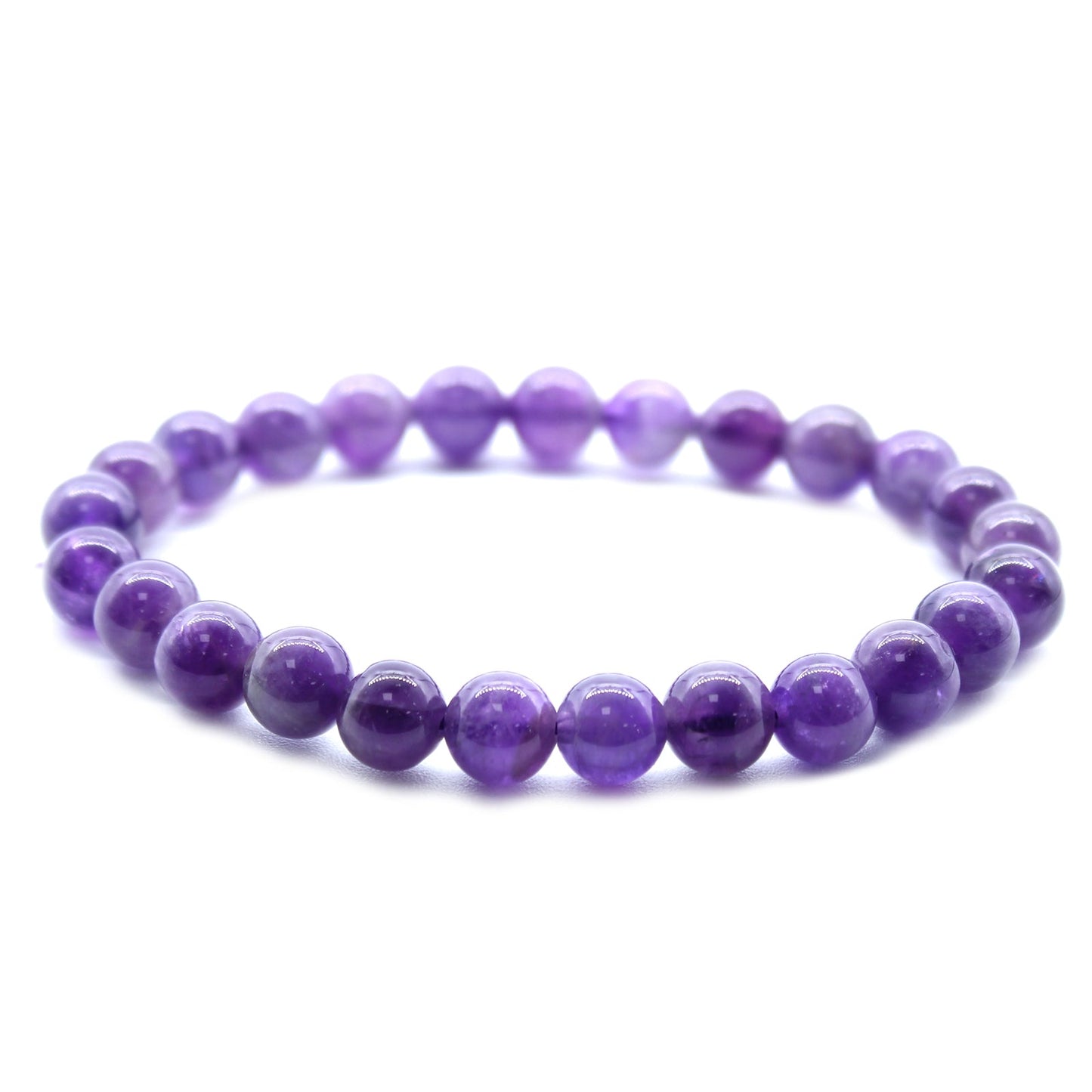 Gemstone Power Bracelet - Amethyst product packaging on clean background from Quintessential Holistic Health Ltd