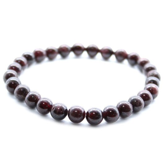 Gemstone Power Bracelet - Blood Garnet - main product image from Quintessential Holistic Health Ltd UK