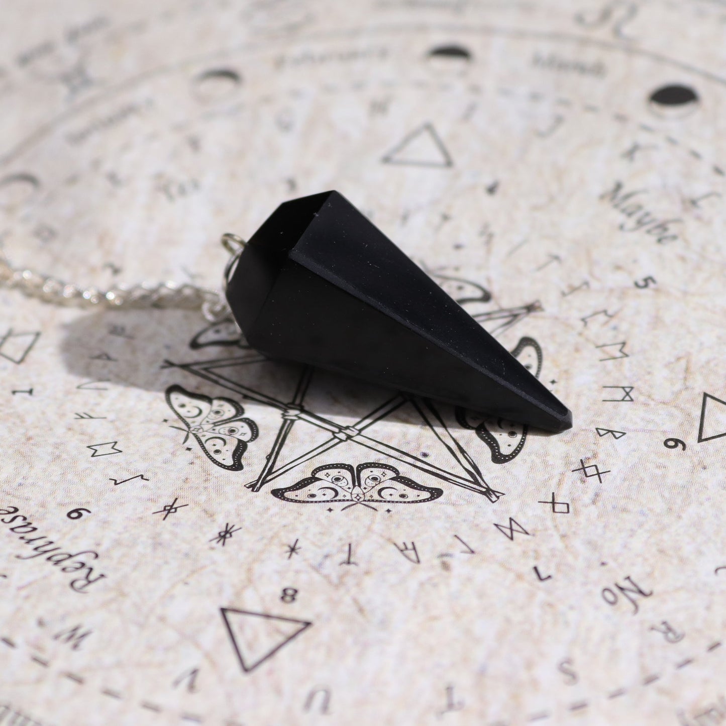 Ancient Witch Spell Incense, Map and Black Obsidian Pendulum Set - Success product packaging on clean background from Quintessential Holistic Health Ltd