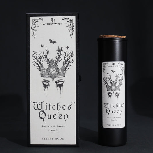 Ancient Witch Ritual Candles - Witches Queen - Power and Success - main product image from Quintessential Holistic Health Ltd UK