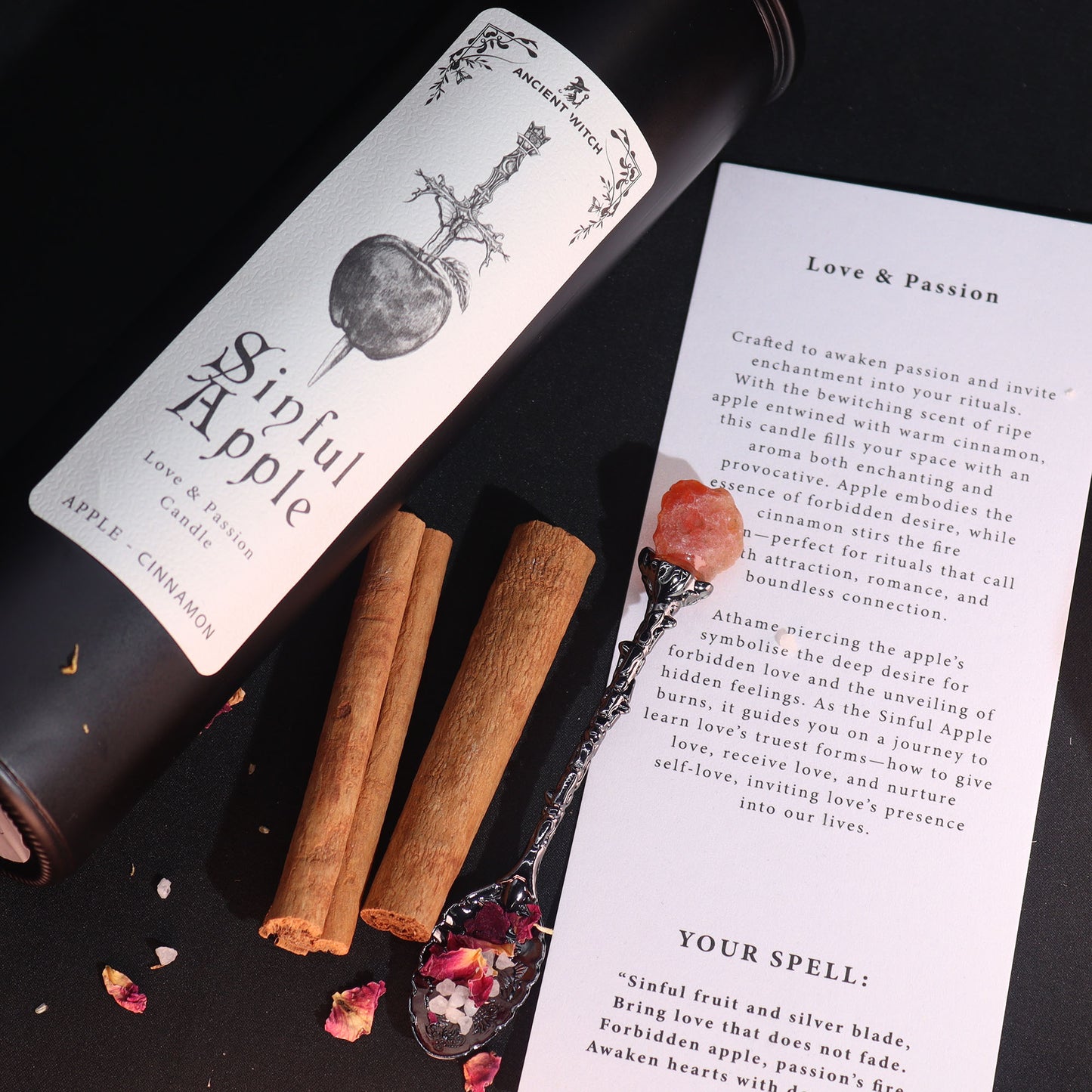 Ancient Witch Ritual Candles -  Sinful Apple / Love