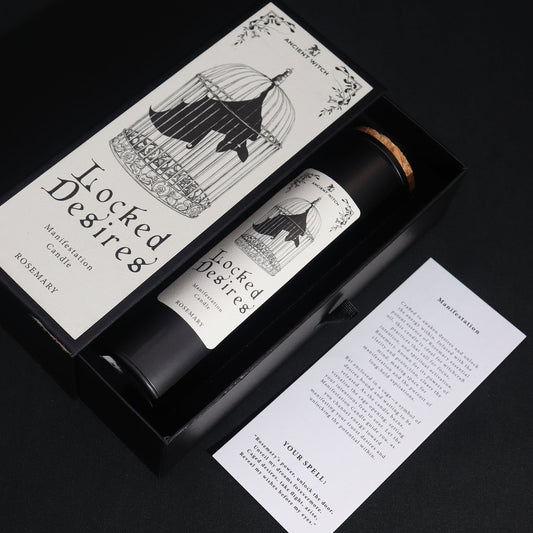 Ancient Witch Ritual Candles - Locked Desires / Manifestation