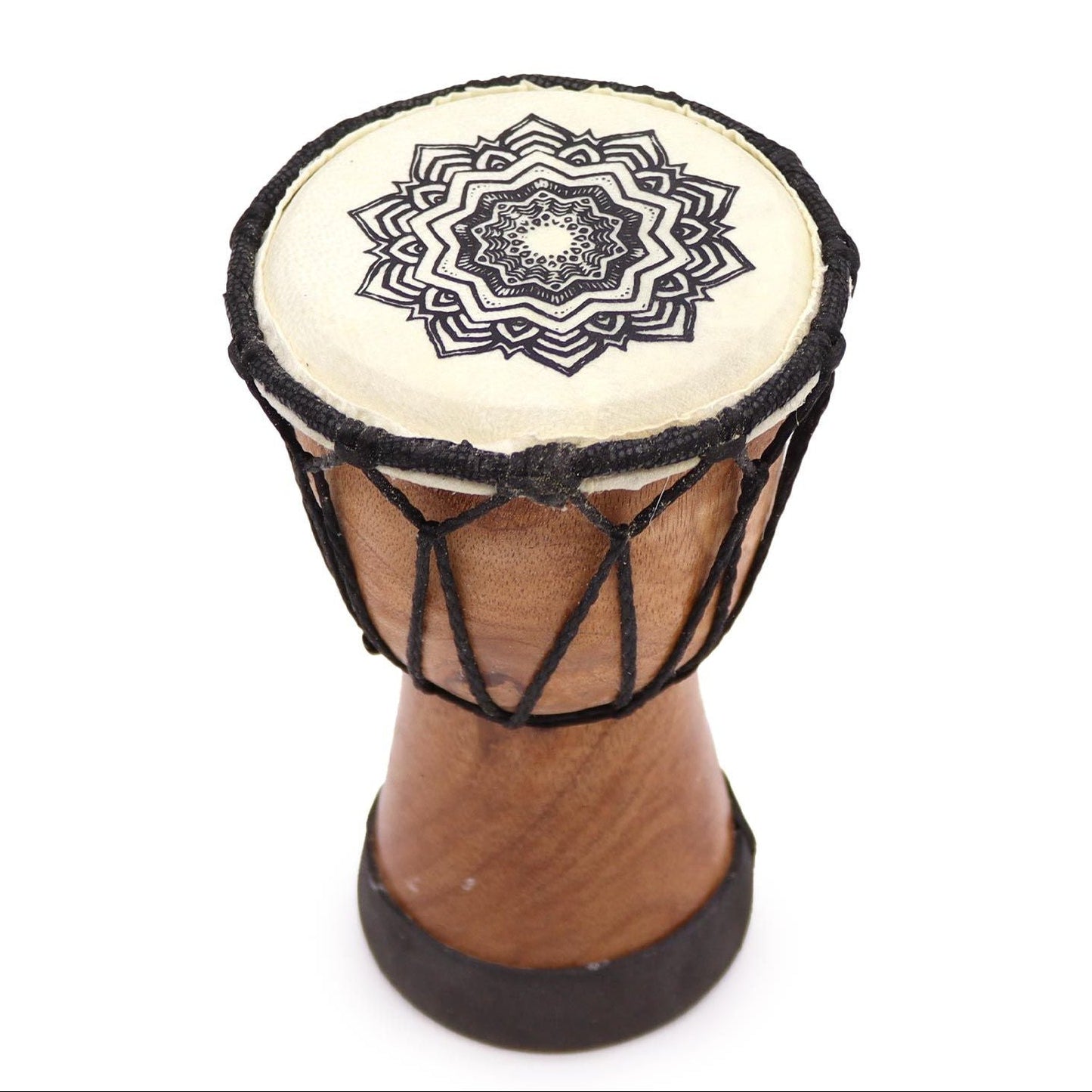 9cm Wide Top Djembe Drum - Mandala
