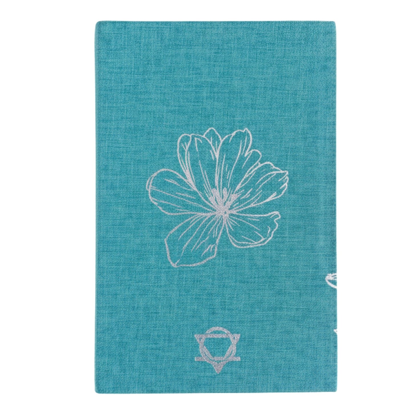 A5 Gratitude Journal with Silver Lining - Blue / I am Thankful For