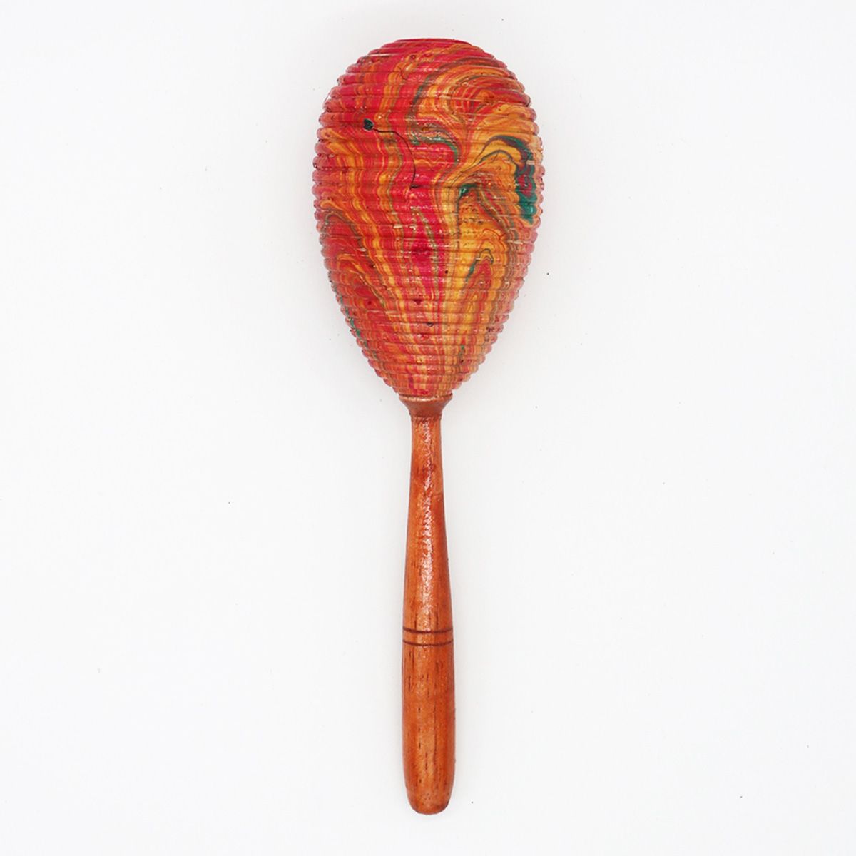 Hand Crafted Rattan Maracas Rattle - Single