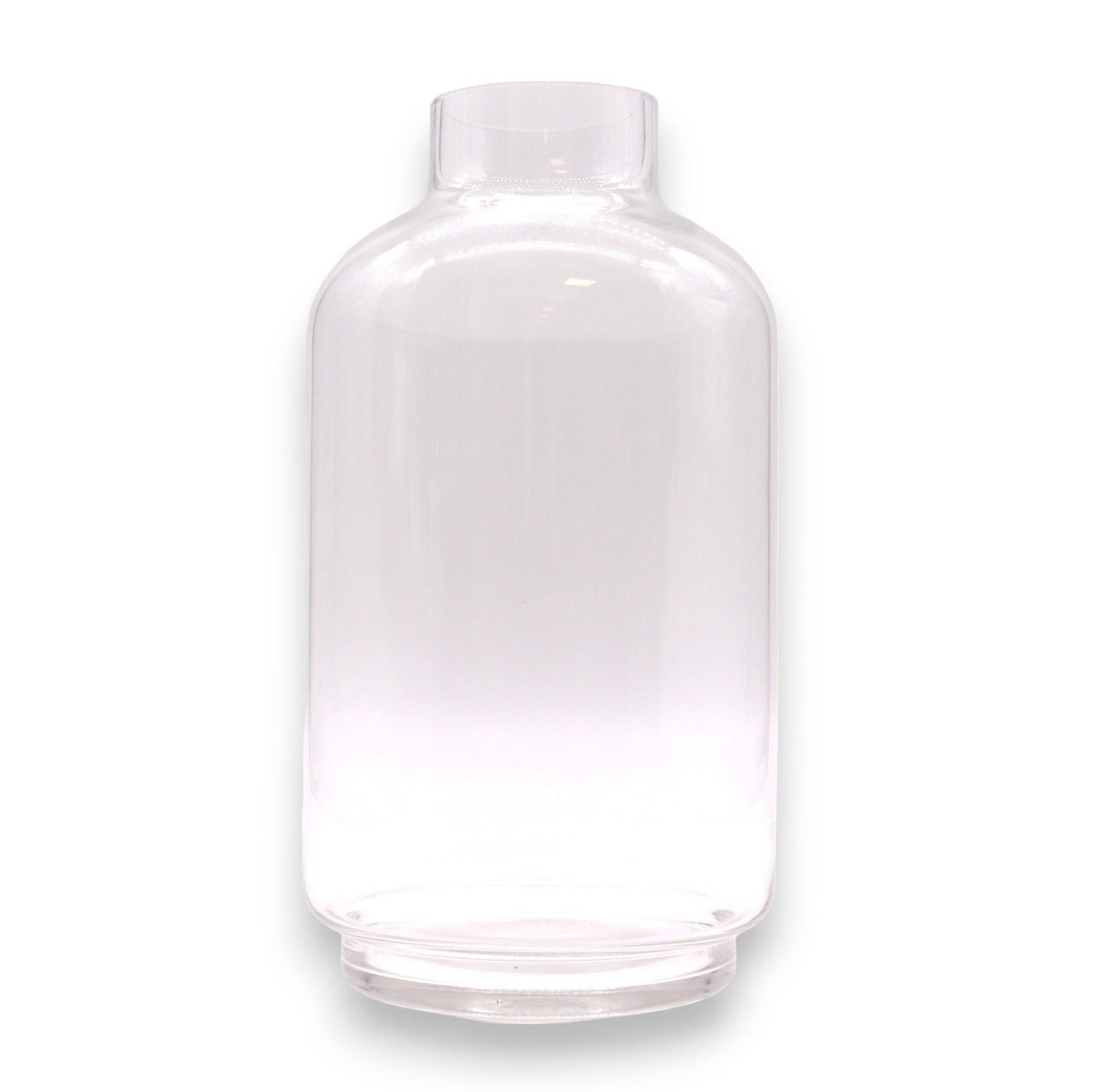 Glass Terrarium on Tung Wood with Ball - Large / Dark