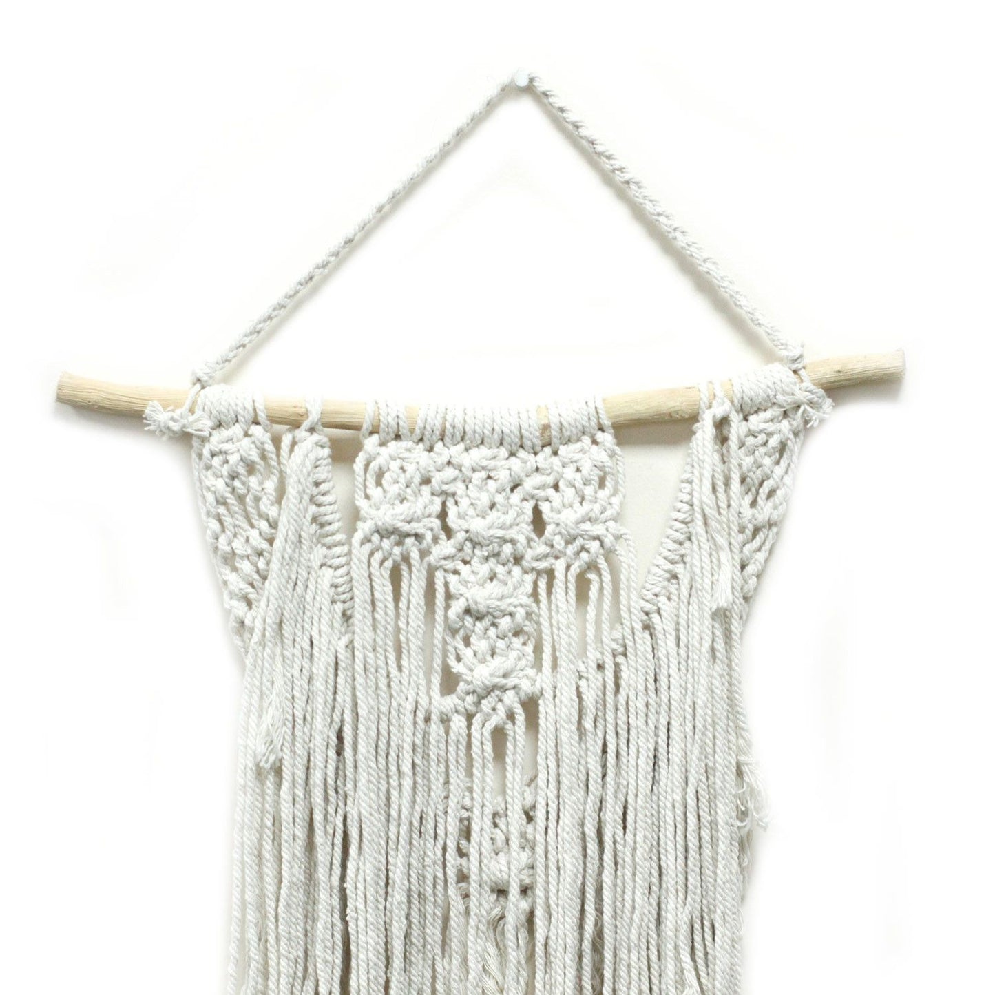 Handcrafted Cotton Macrame Wall Hanging - The Wedding Blessing