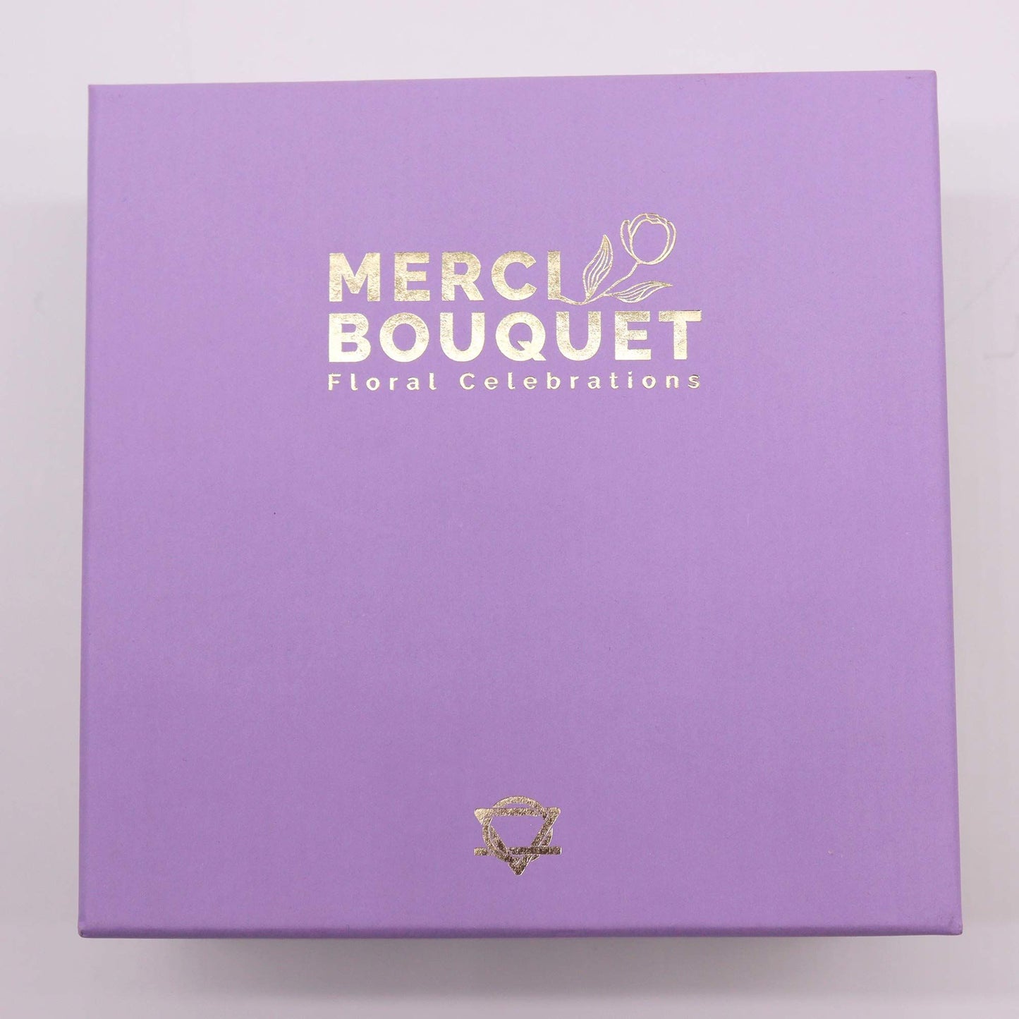 Luxury Soap Flowers - Square / Blues