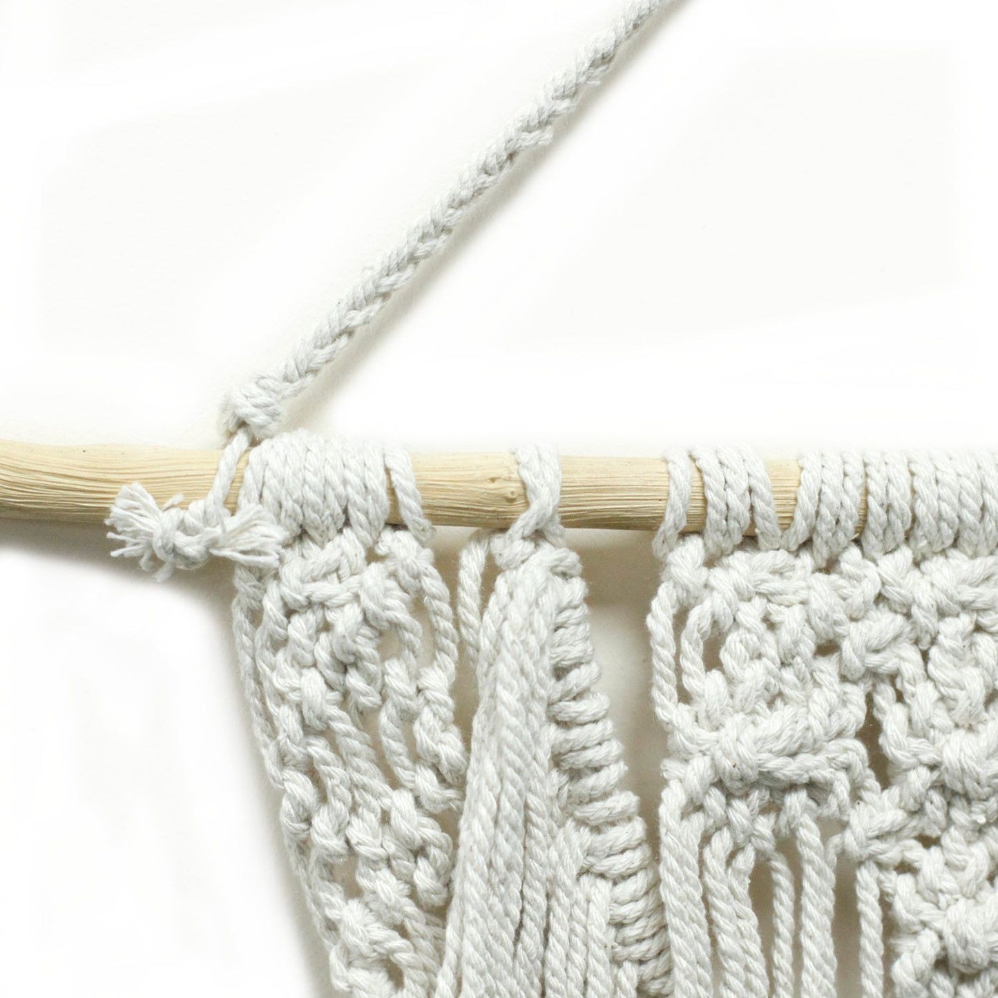 Handcrafted Cotton Macrame Wall Hanging - The Wedding Blessing