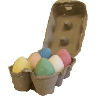 Pack of 6 Fragranced Bath Bomb Eggs - Mixed