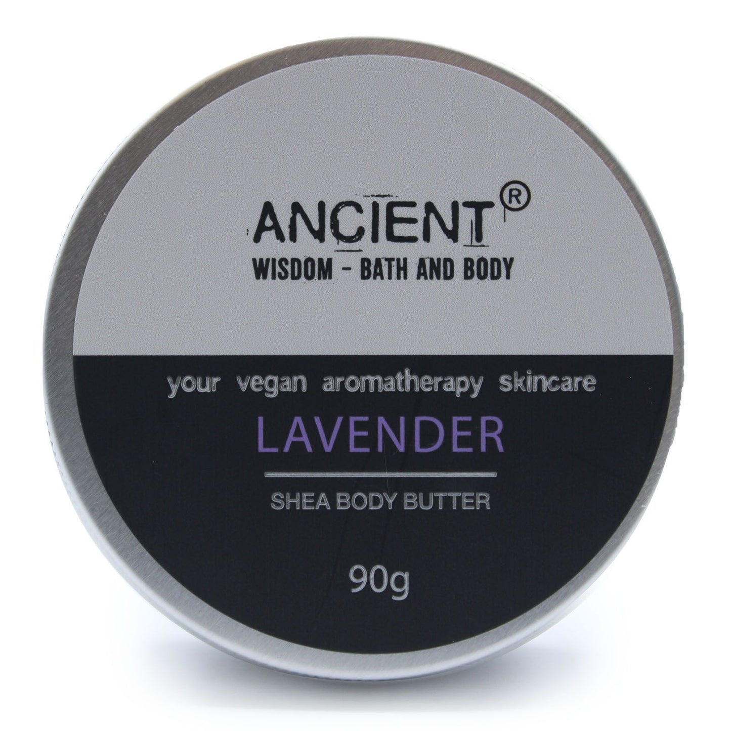 90g Vegan-Friendly Pure Essential Oil Aromatherapy Shea Body Butter - Lavender