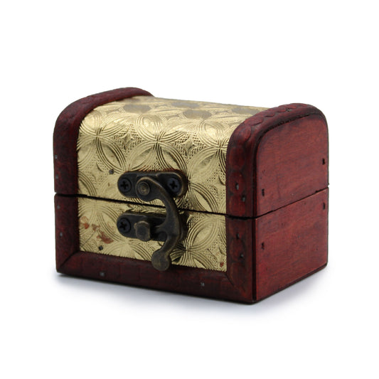 Decorative Vintage Style Storage Box - Mini / Gold