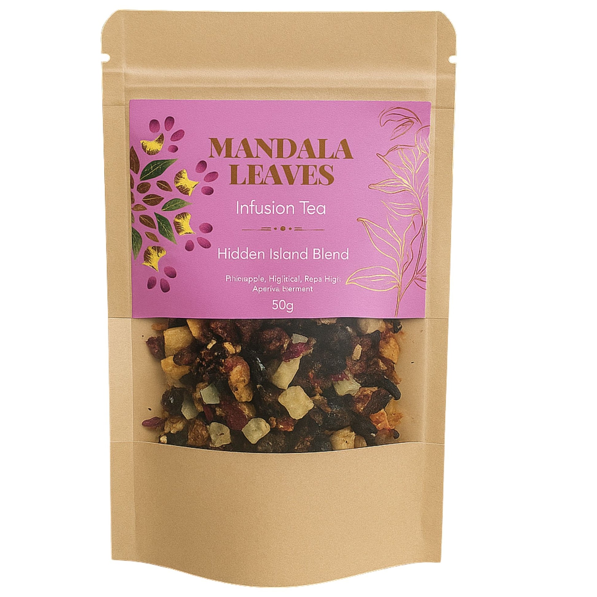 Hidden Islands Blend Artisan Tea - Bagged - 50g - product image 3 from Quintessential Holistic Health Ltd UK