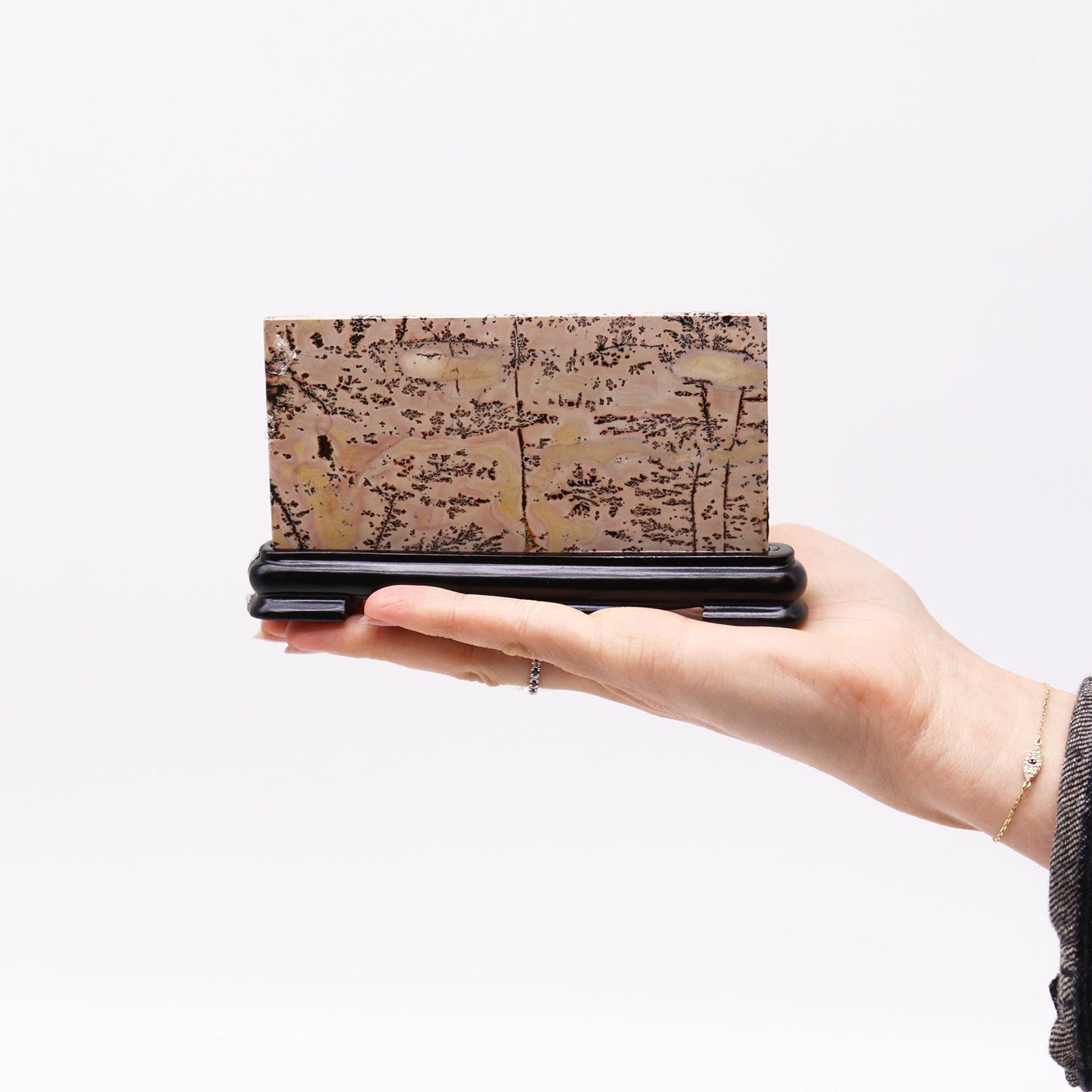 Ancient Natural Stone Guohua Picture - Small / Landscape