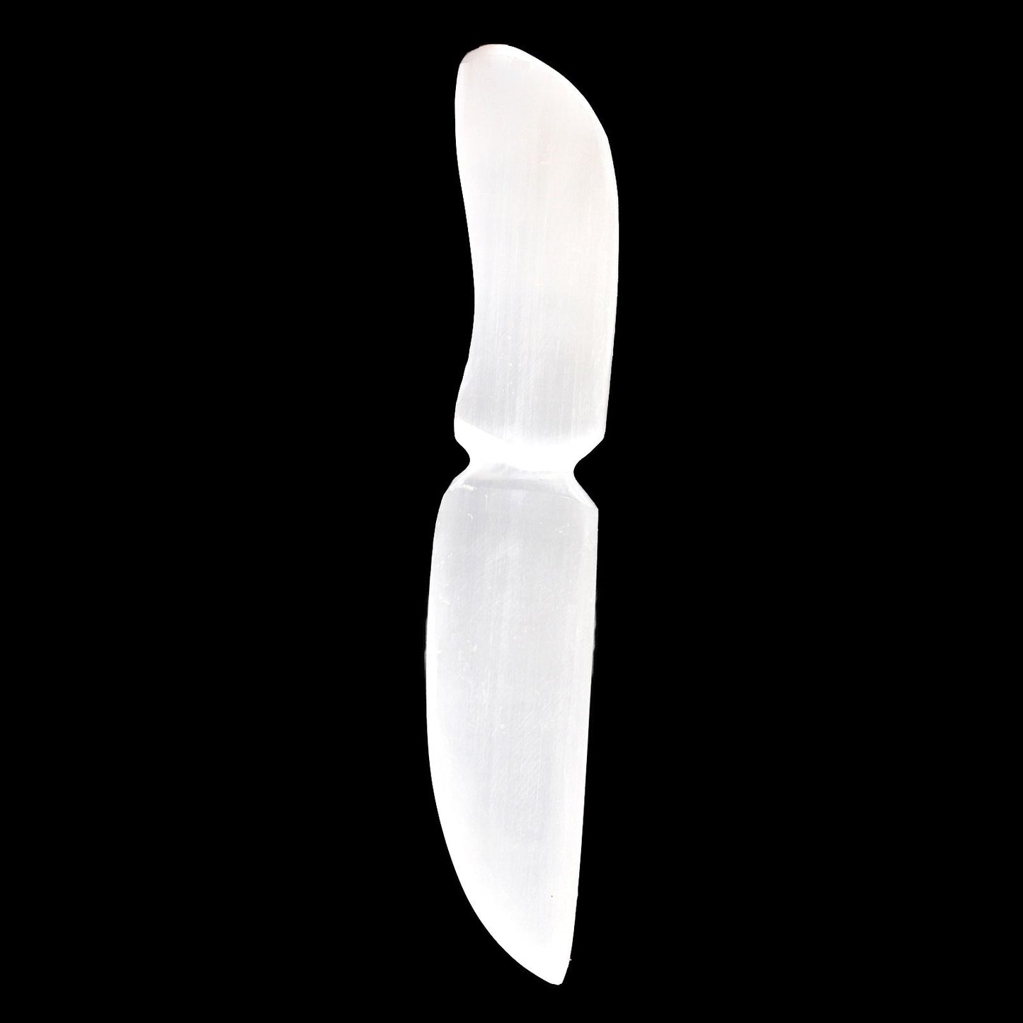 Handmade Selenite Ceremonial Knife - Classic