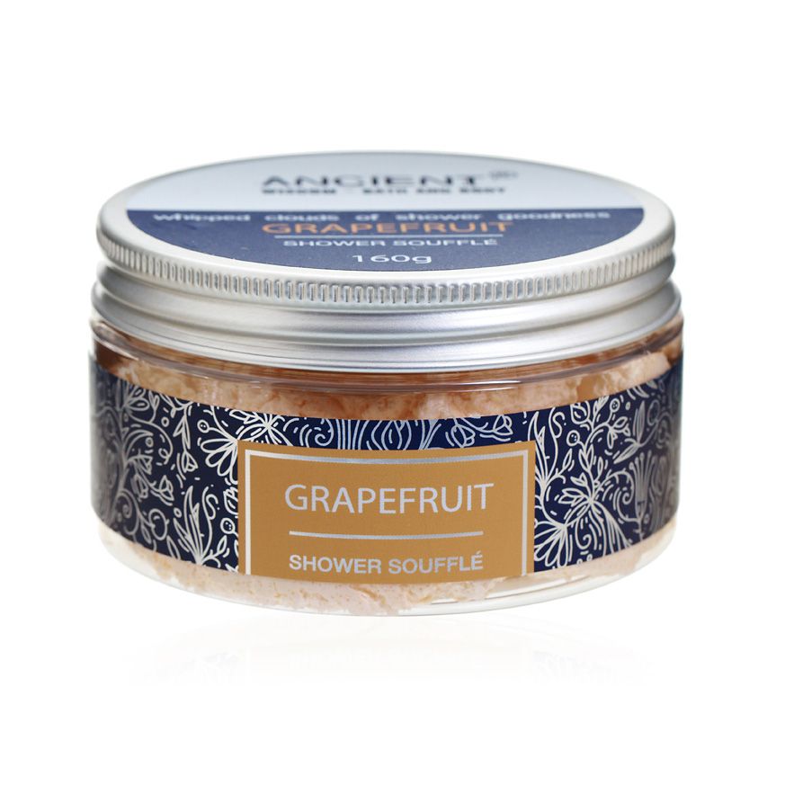 160g Mild Cleansing Shower Soufflé Foam - Grapefruit