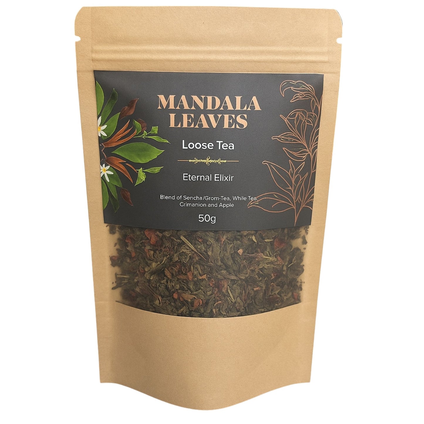 Ethernal Elixir Blend Artisan Tea - Bagged - 50g - product image 3 from Quintessential Holistic Health Ltd UK