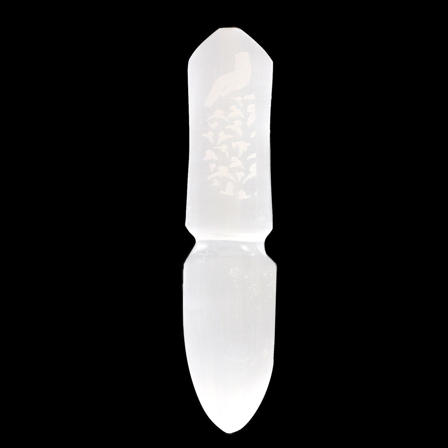 Handmade Selenite Ceremonial Knife - Releasing Bonds