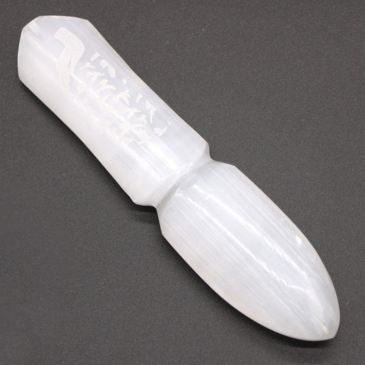 Handmade Selenite Ceremonial Knife - Releasing Bonds