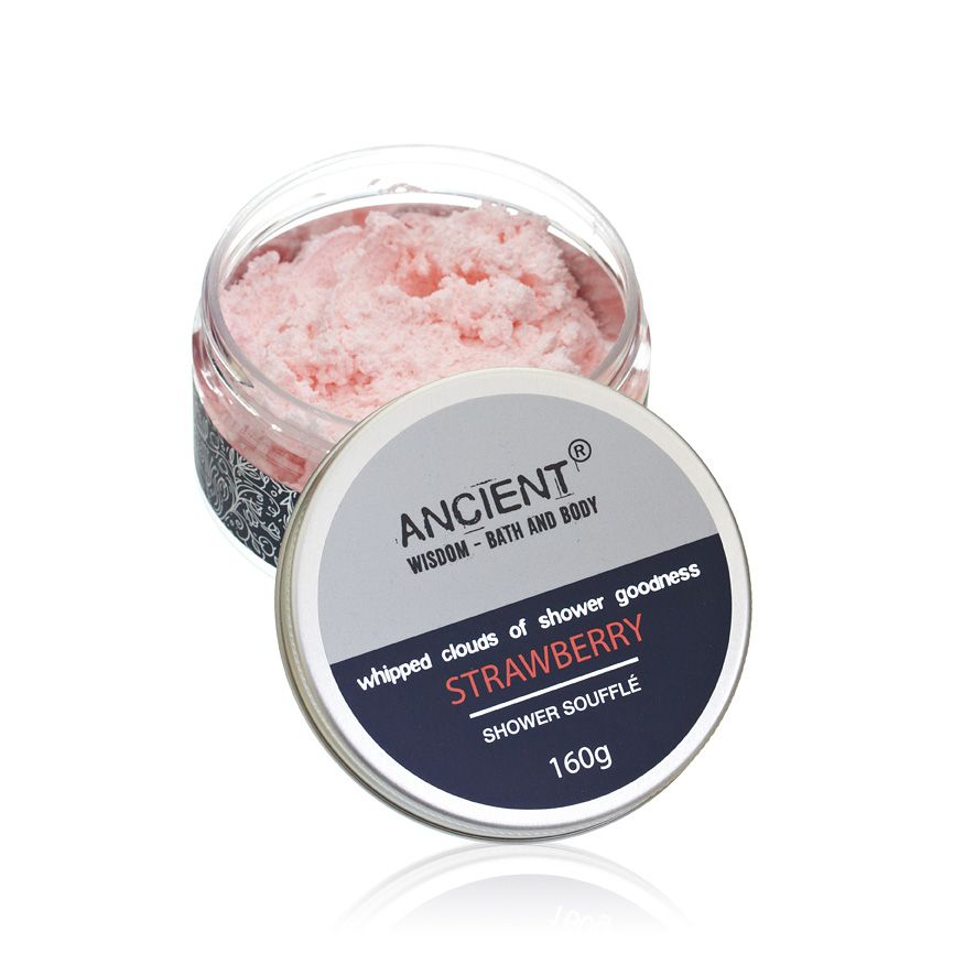 160g Mild Cleansing Shower Soufflé Foam - Strawberry