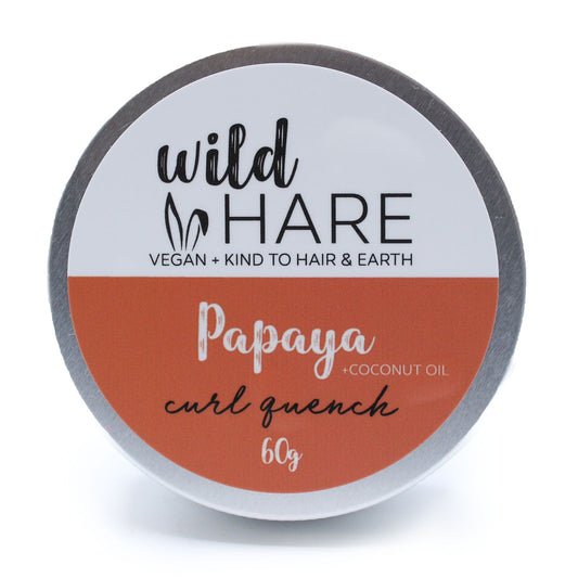Wild Hare Vegan-Friendly Solid Shampoo and Conditioner - Papaya