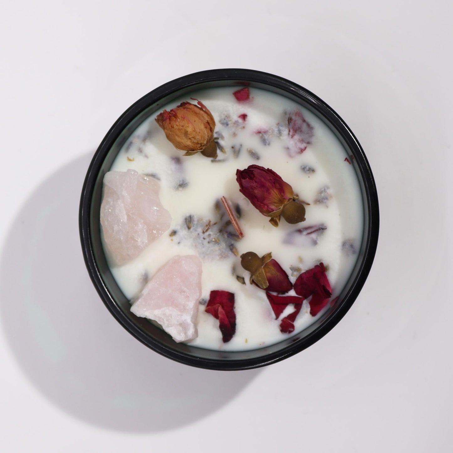 Crystal Magic Flower Eco-Friendly Soy Wax Candle - The Lovers