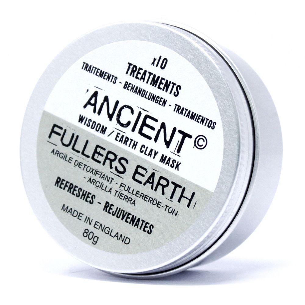 80g Natural Clay Face Mask - Fullers Earth Clay