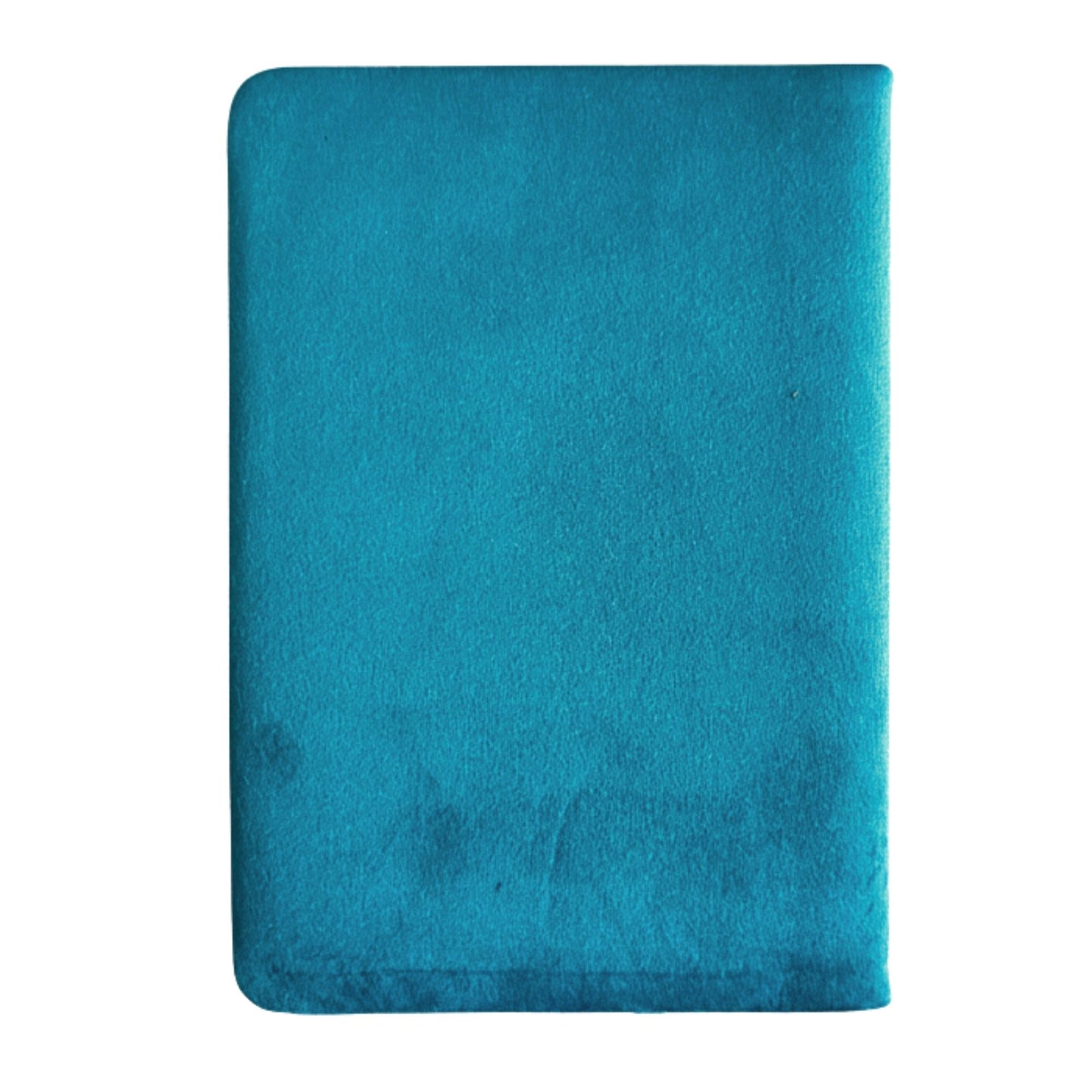 A5 Velvet Journal - Light Blue / Embrace The Journey
