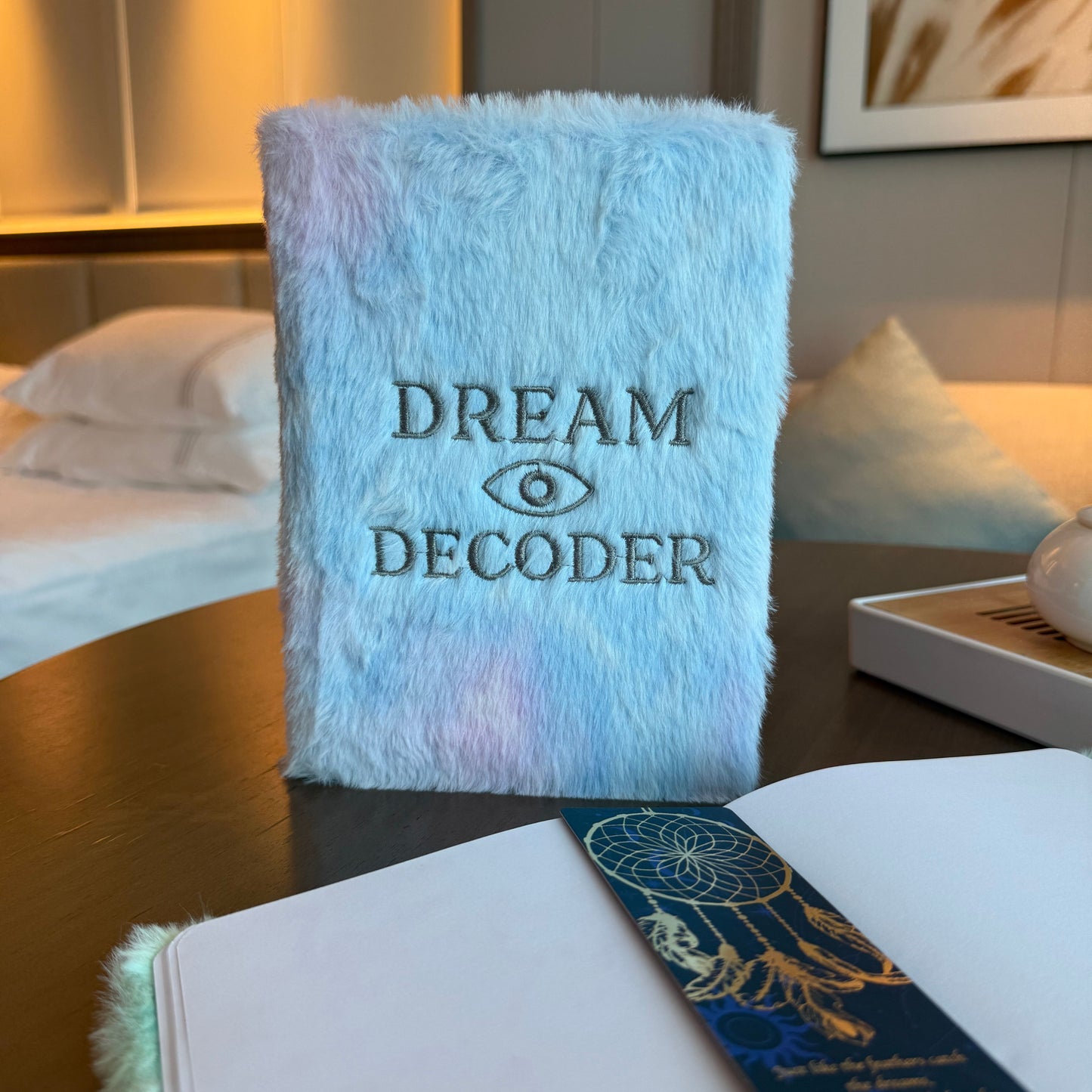 A5 Soft Journal - Pastel Blue and Pink / Dream Decoder
