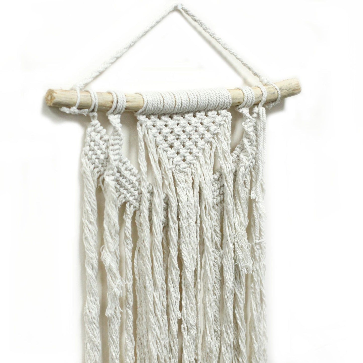 Handcrafted Cotton Macrame Wall Hanging - Force of Nature