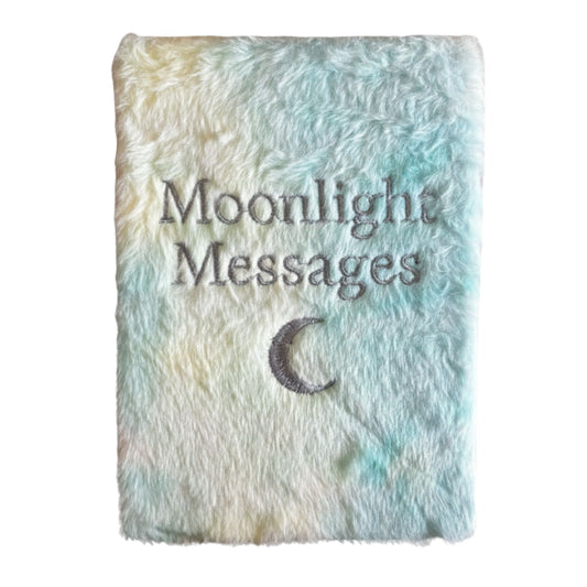 A5 Soft Journal - Pastel Blue and Yellow / Moonlight Messages