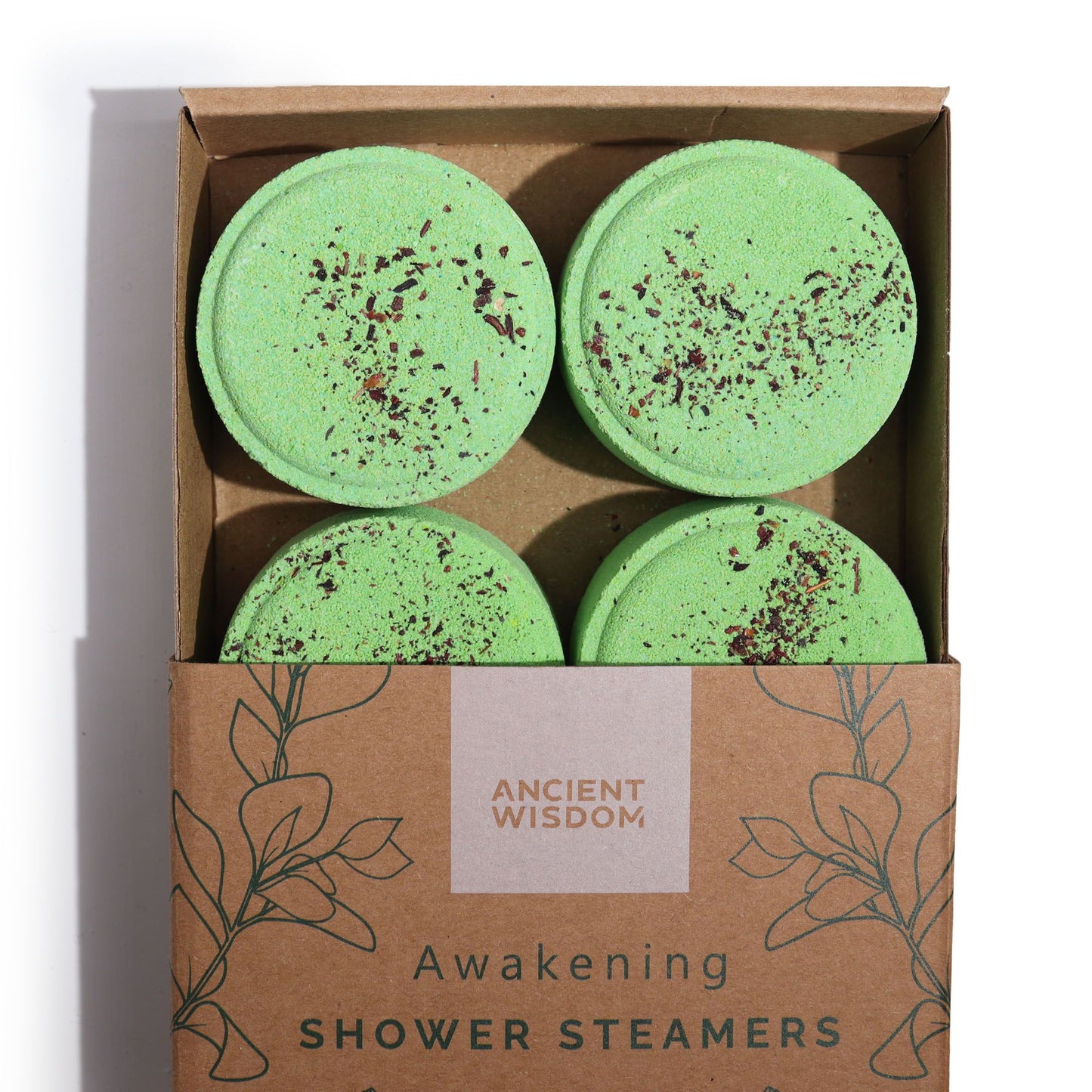 Natural Vegan-Friendly Zen Shower Steamers Therapy Wellness Gift Set - Awakening