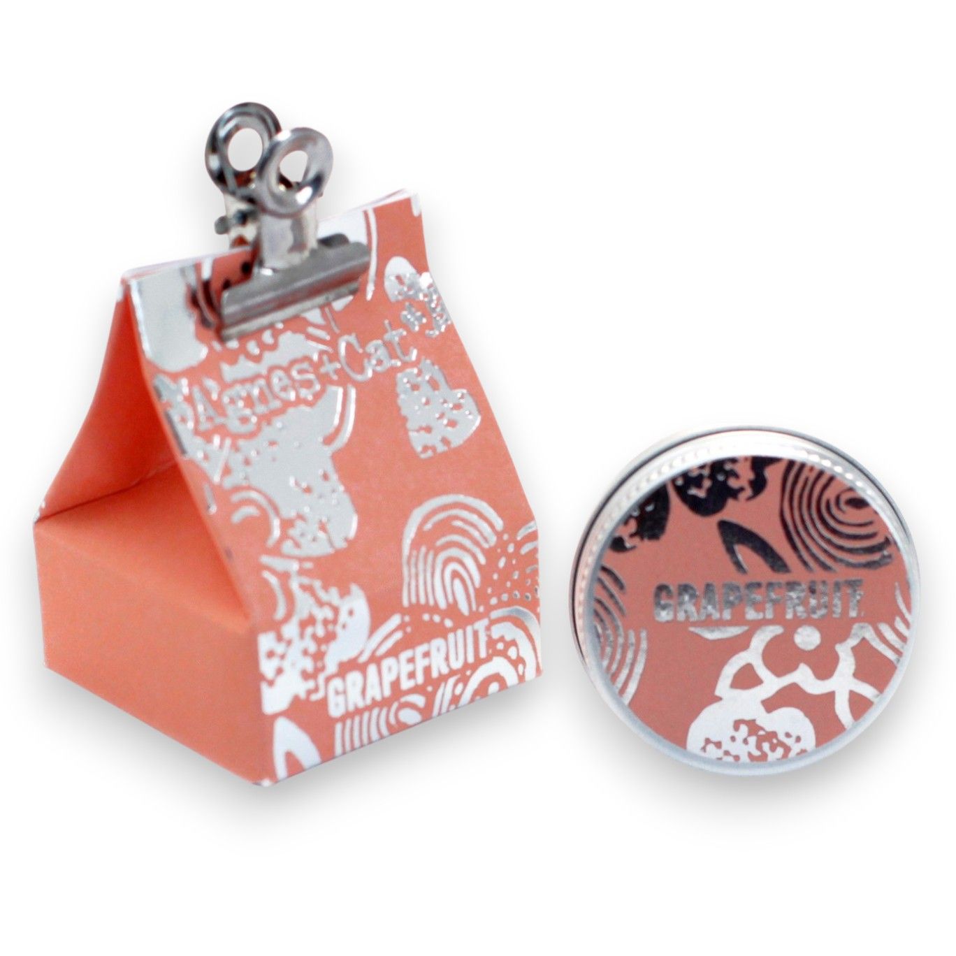 Hand-Poured Vegan-Friendly Natural Lip Balm - Grapefruit