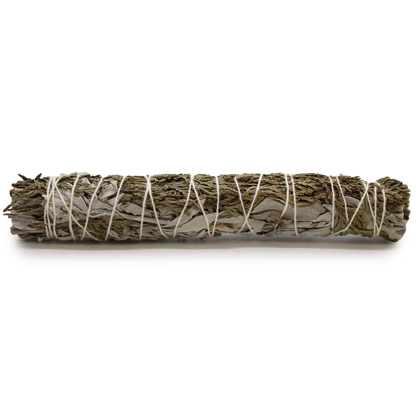 22.5cm Handcrafted Incense Smudge Stick - White Sage and Cedar