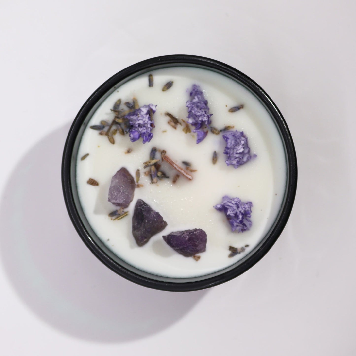 Crystal Magic Flower Eco-Friendly Soy Wax Candle - The Moon