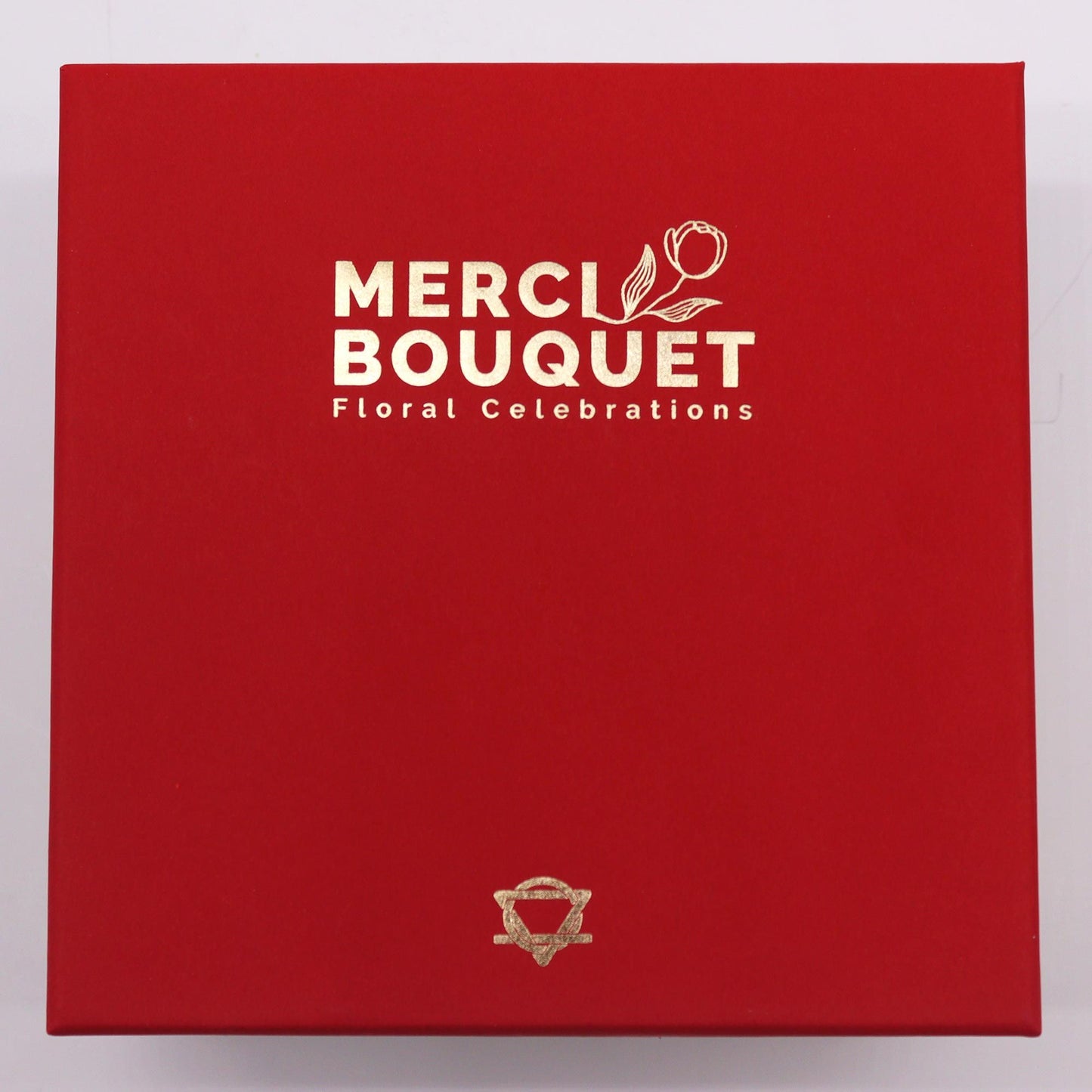 Luxury Soap Flowers - Square / Vintage Reds