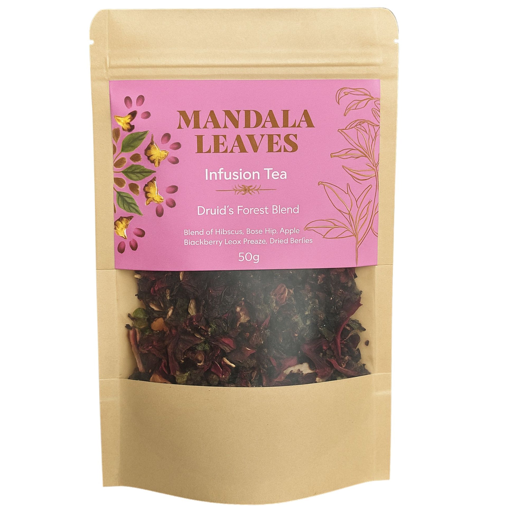 Druids Forest Blend Artisan Tea - Bagged - 50g - product image 3 from Quintessential Holistic Health Ltd UK