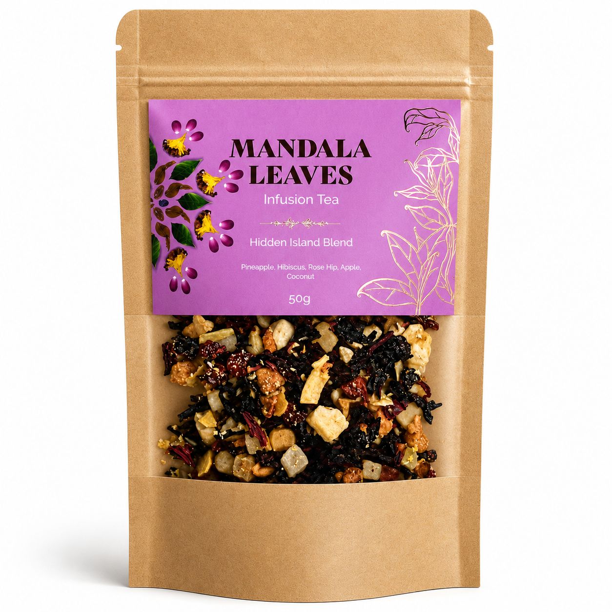 Hidden Islands Blend Artisan Tea - Bagged - 50g - main product image from Quintessential Holistic Health Ltd UK