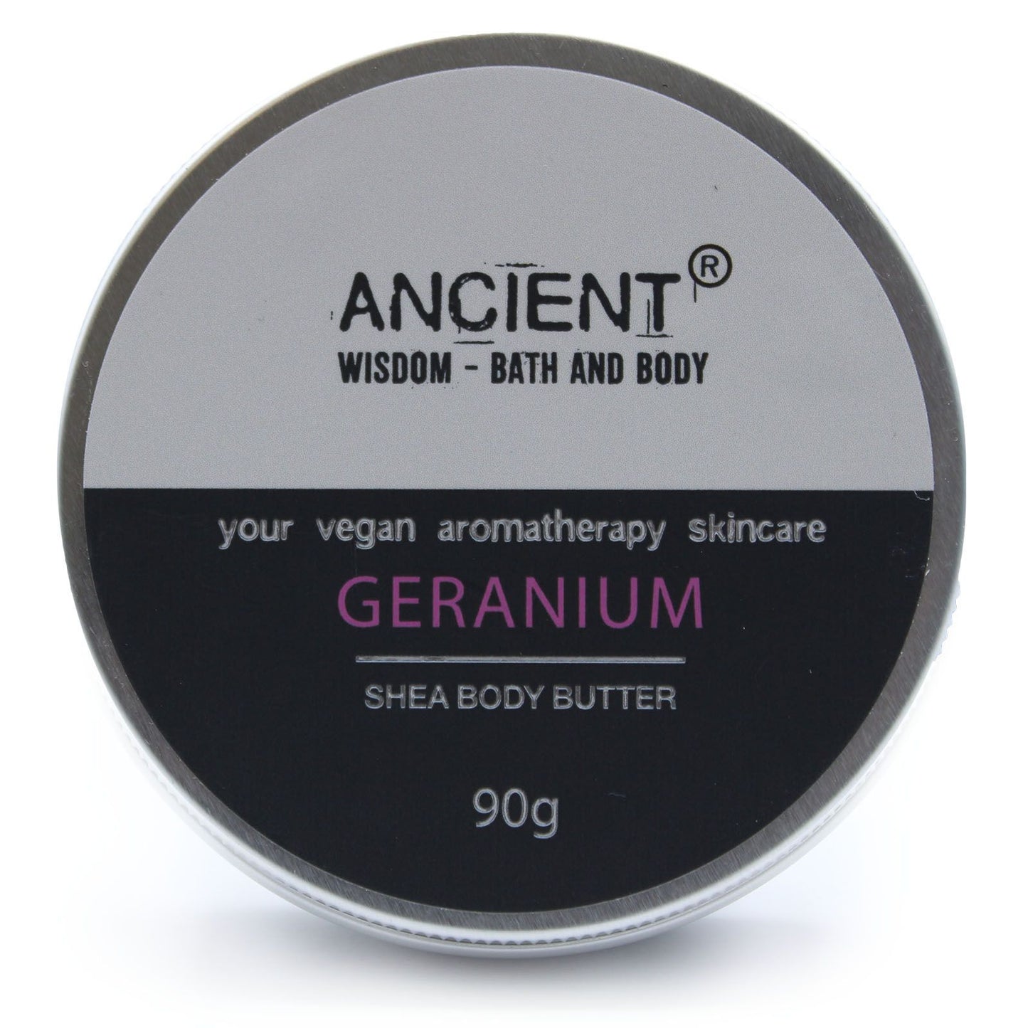 90g Vegan-Friendly Pure Essential Oil Aromatherapy Shea Body Butter - Geranium