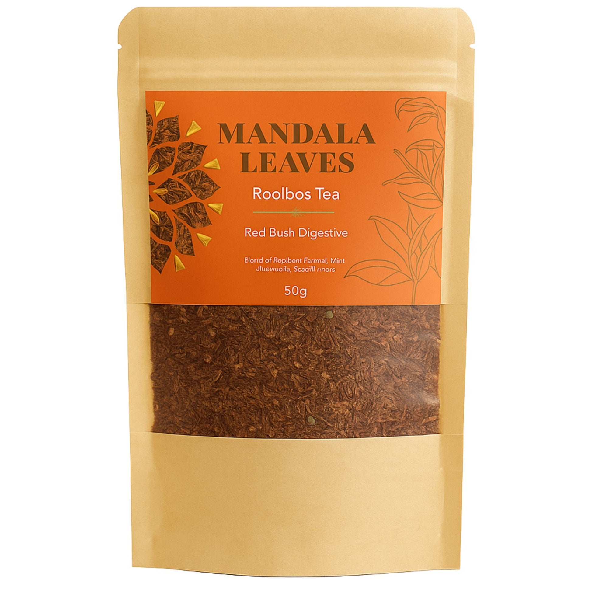 Red Bush Relax Blend Artisan Tea - Bagged - 50g - product image 3 from Quintessential Holistic Health Ltd UK