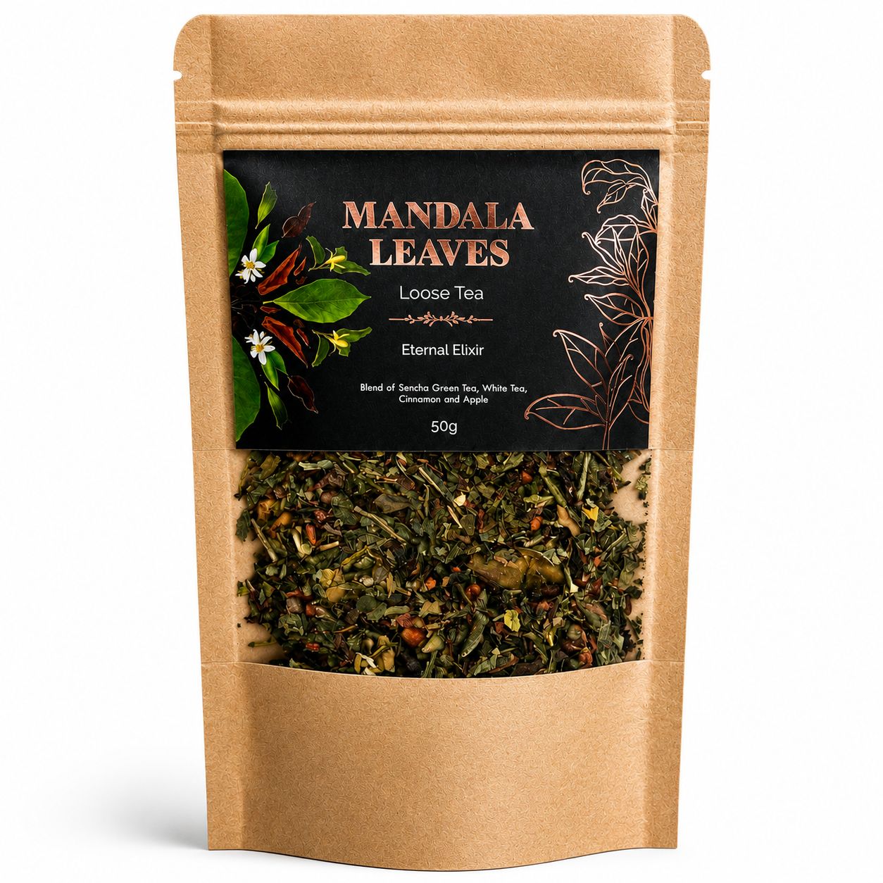 Ethernal Elixir Blend Artisan Tea - Bagged - 50g - main product image from Quintessential Holistic Health Ltd UK