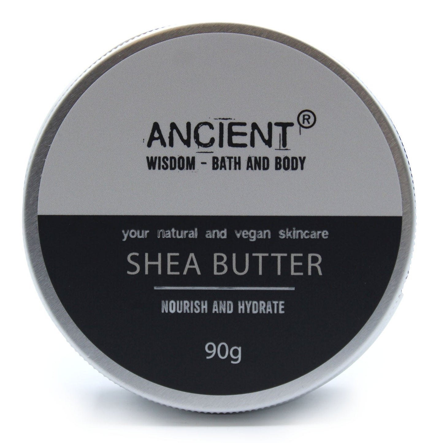 90g Vegan-Friendly Pure Body Butter - Shea product packaging on clean background from Quintessential Holistic Health Ltd