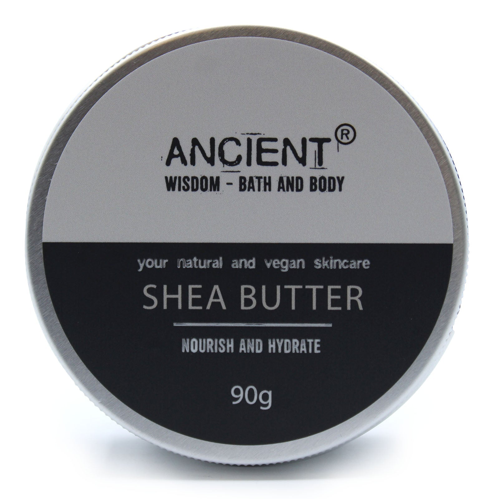 90g Vegan-Friendly Pure Body Butter - Shea product packaging on clean background from Quintessential Holistic Health Ltd