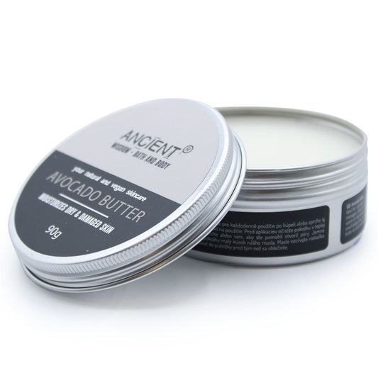 Vegan-Friendly Pure Body Butter - 90g - Avocado - main product image from Quintessential Holistic Health Ltd UK