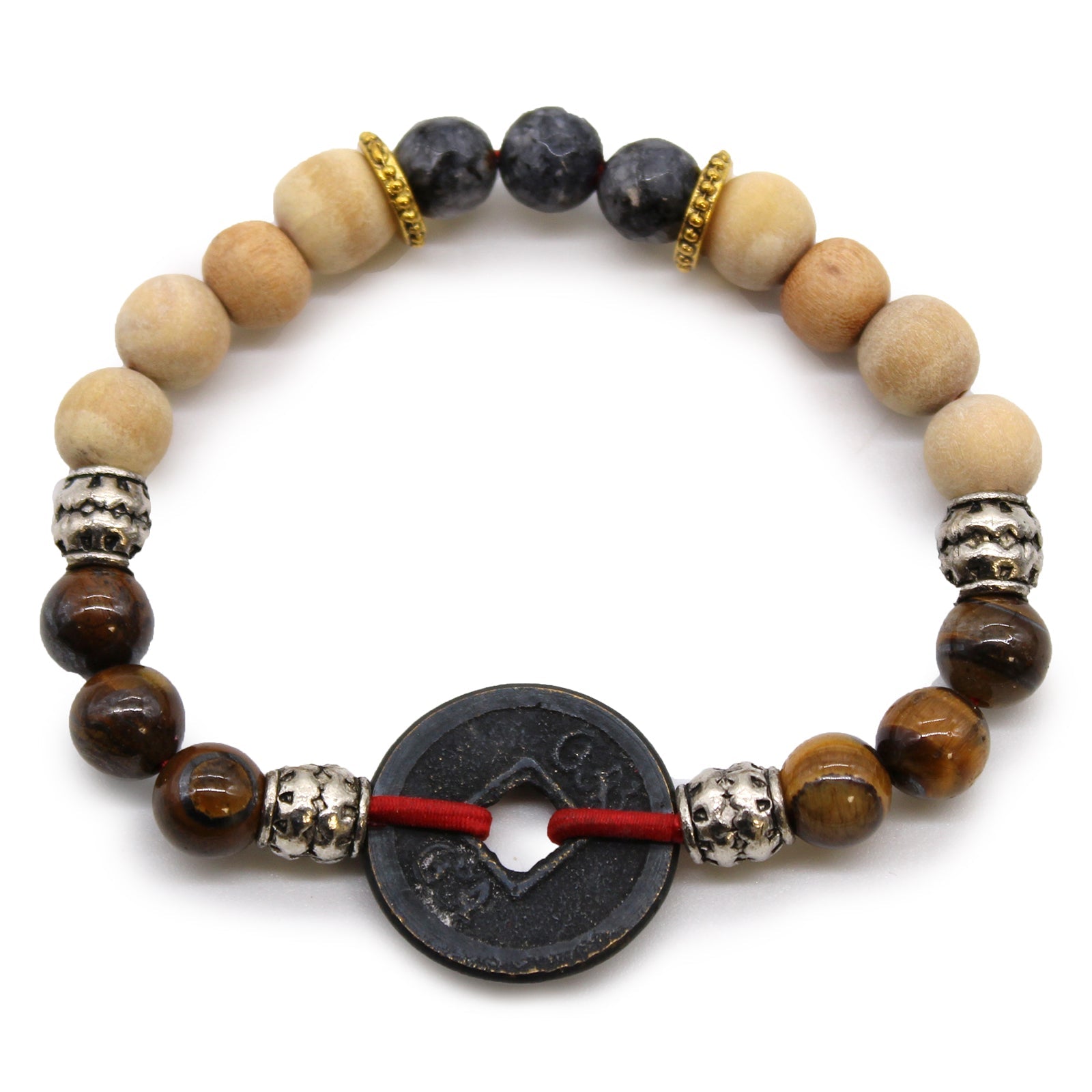 Tri Hita Karana Bracelet - Reincarnation product packaging on clean background from Quintessential Holistic Health Ltd